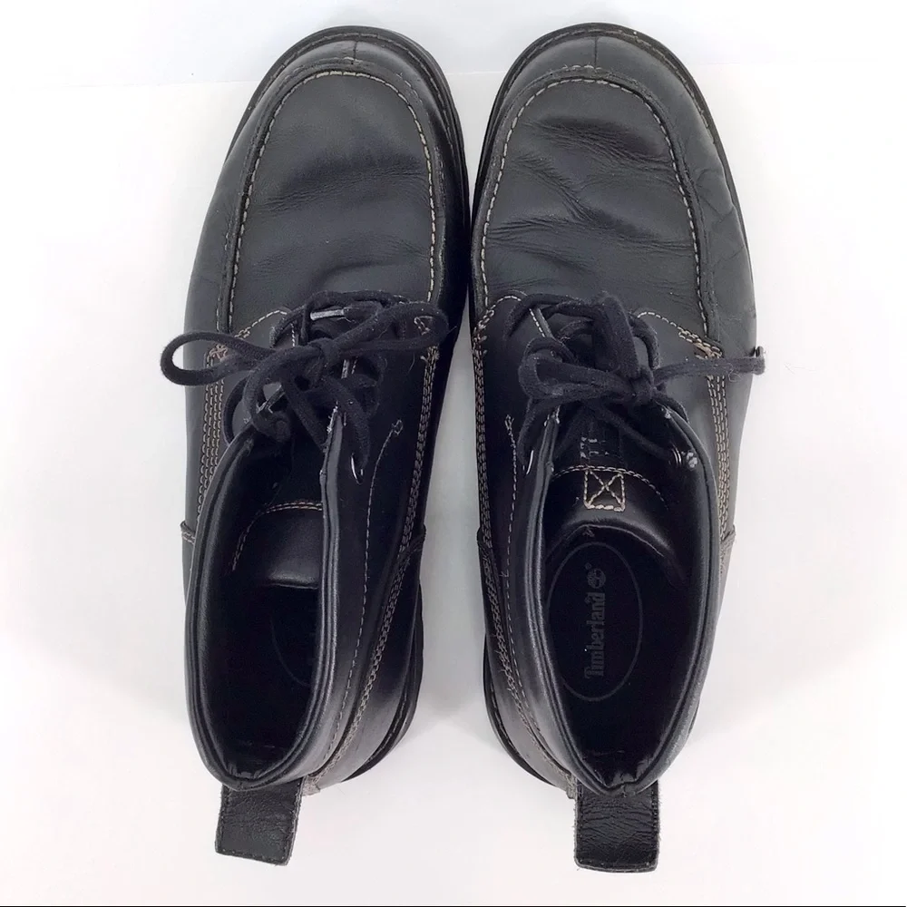 Timberland Baluster Chukka Boots Black Leather 56534 Men’s Size 9.5 M